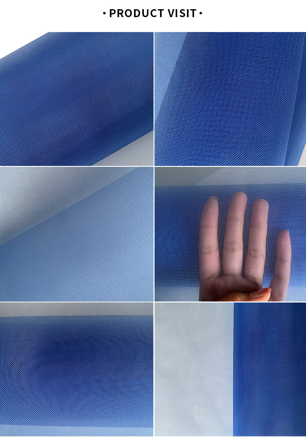 Stripe Jacquard Nylon Diamond Mesh