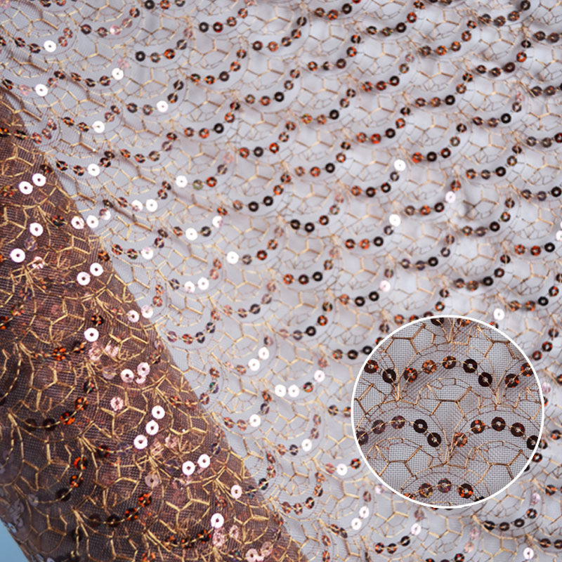 embroidery mesh fabric lace